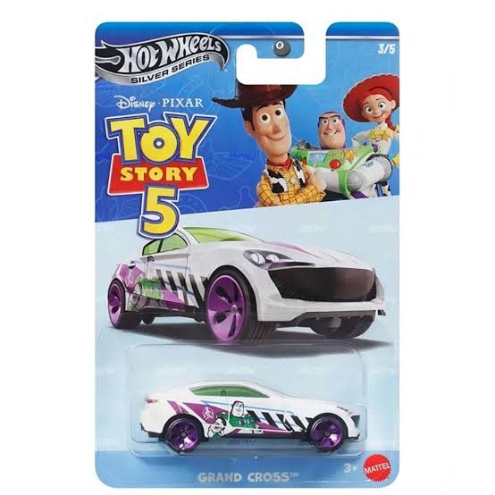Hot Wheels Silver Series Toy Story 5 Grand Cross.