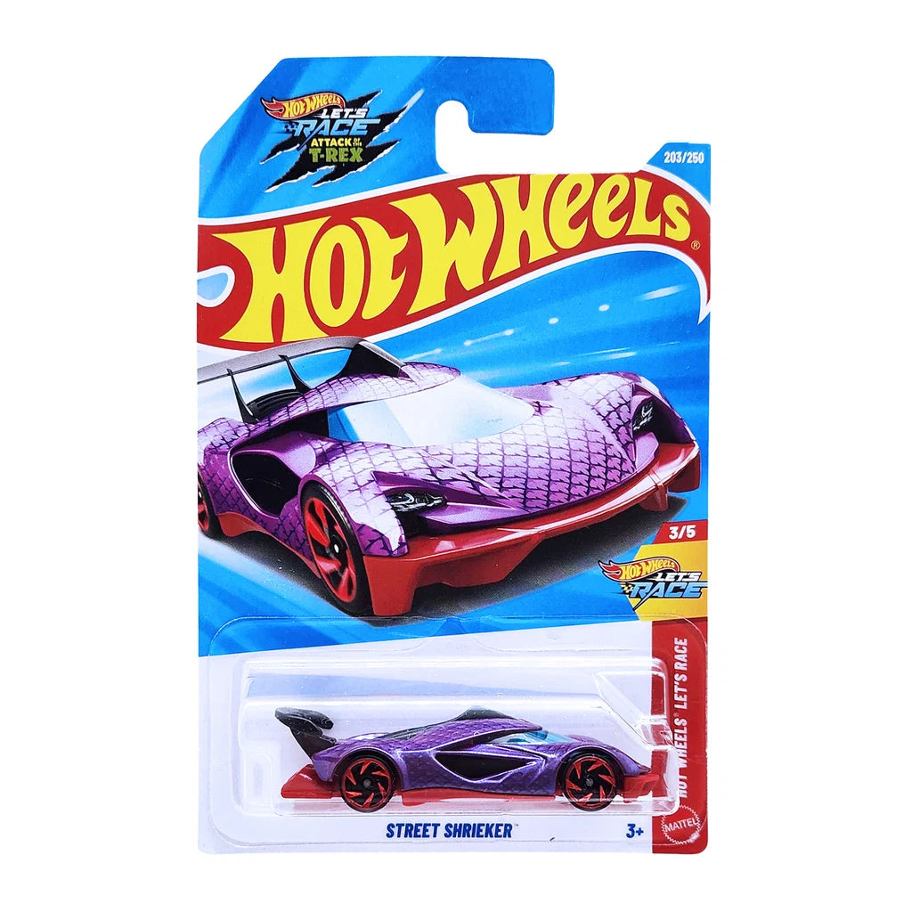 Hot Wheels Street Shrieker Morado.