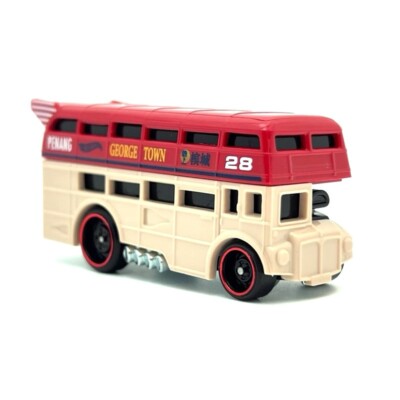 Hot Wheels Trouble Decker Beis.