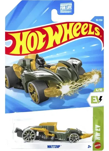 Hot Wheels Wattzup Verde.