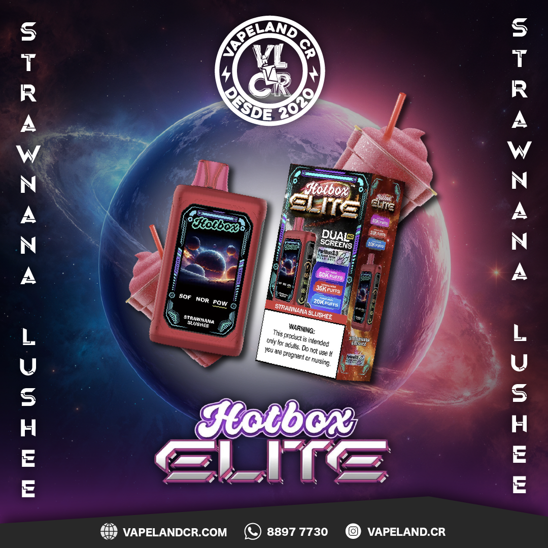 Hotbox Elite Strawnana Slushee 50000 puffs.