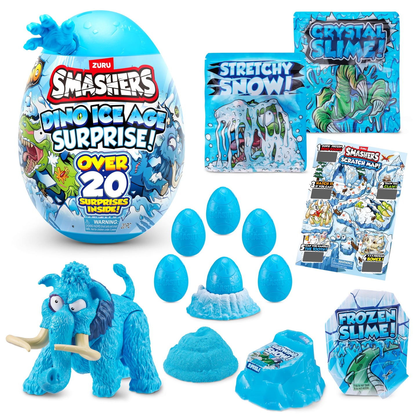 Huevo Zuru Smashers Dino Ice Age Surprise!.