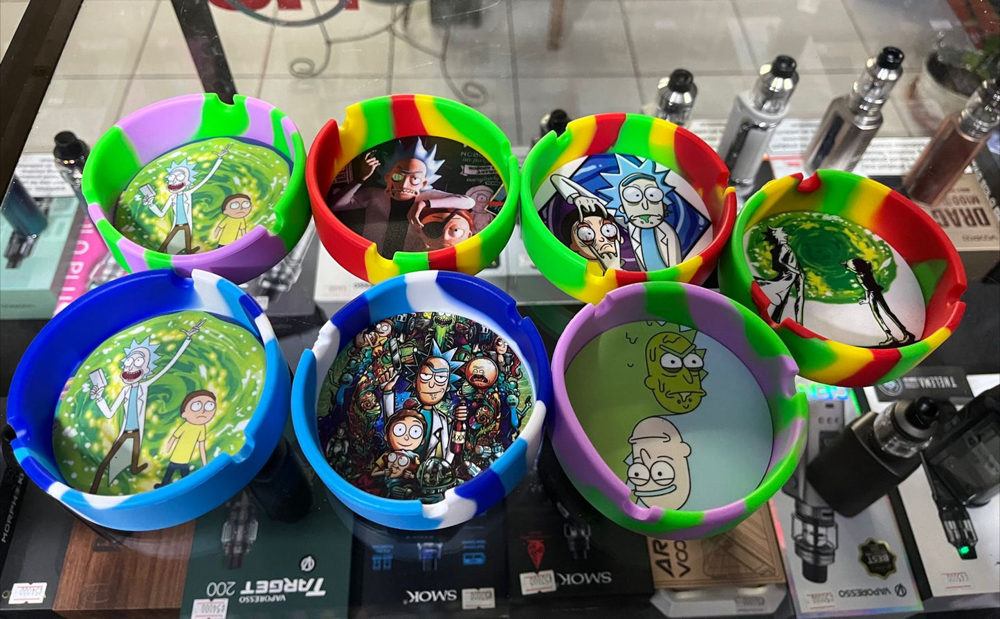 Cenicero Rick y Morty de Silicon.
