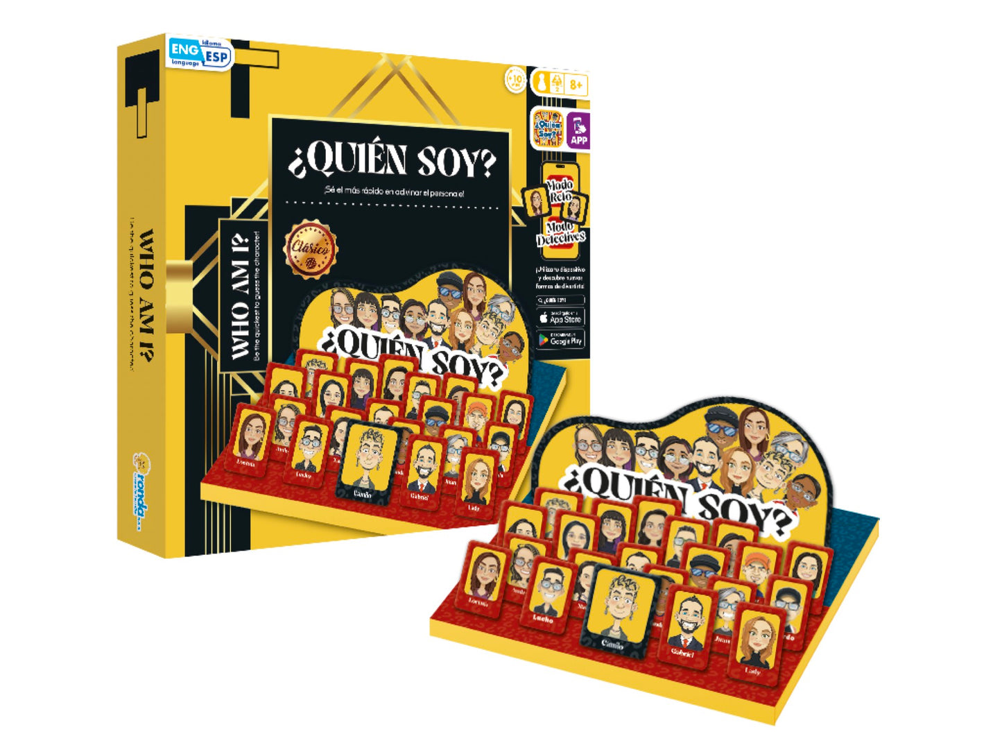 Juego de Mesa Ronda ¿Quién Soy?.