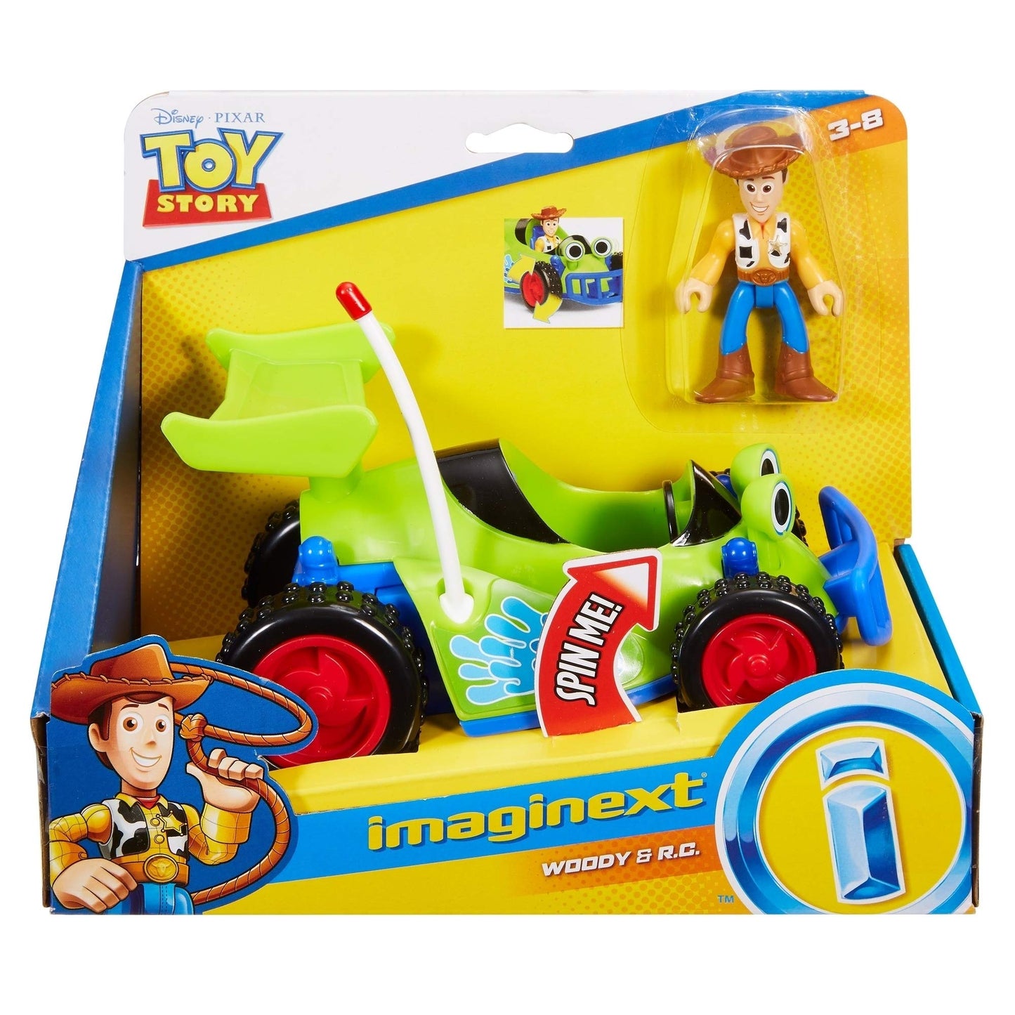 Imaginext Disney Pixar Toy Story Woody y R.C.