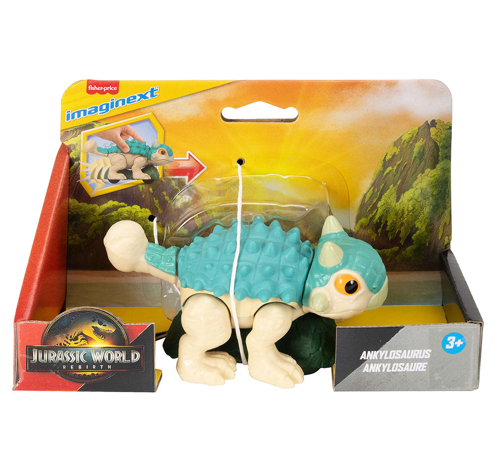 Imaginext Jurassic World Caminador Ankylosaurus.