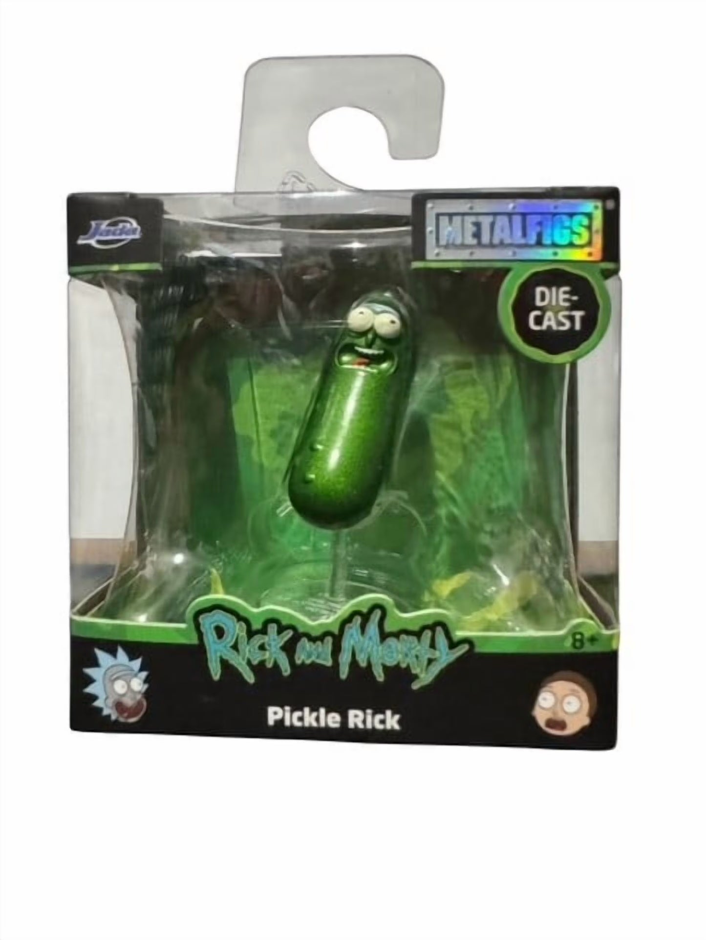 Figura Jada Metalfigs Rick And Morty Pickle Rick.