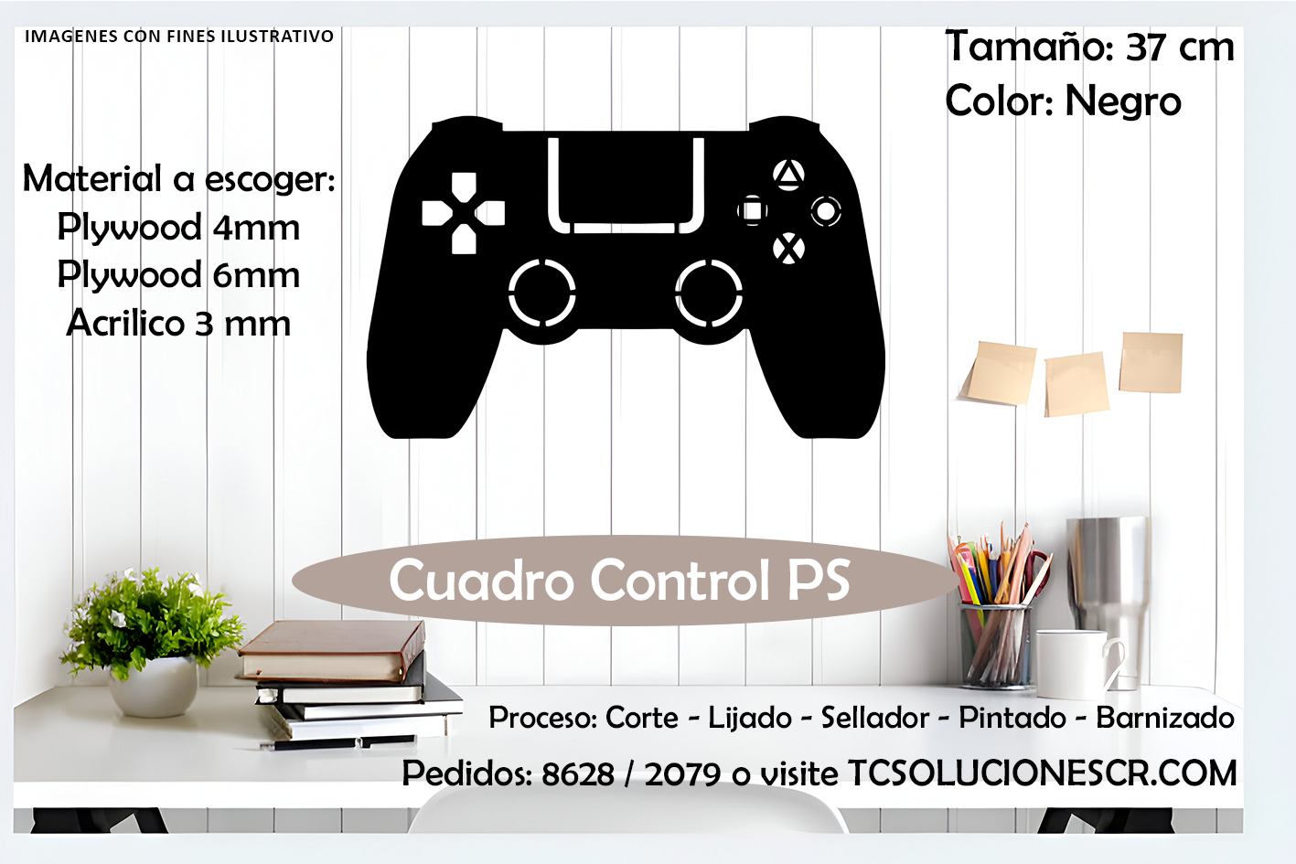 Cuadro Juego Control PlayStation