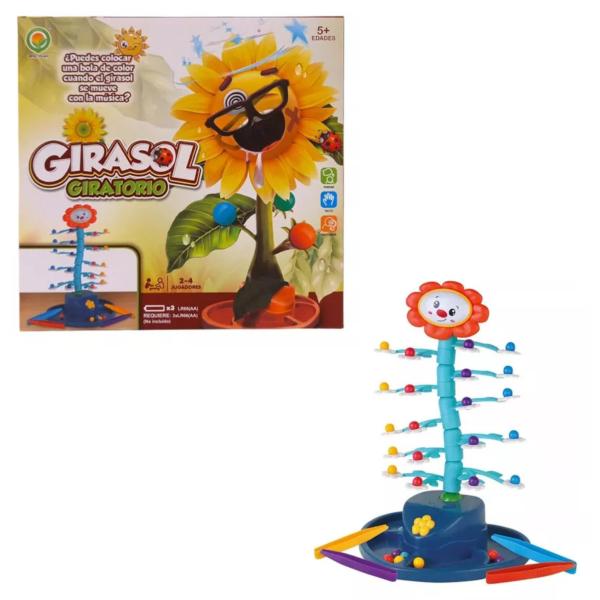Juego de Mesa Girasol Giratorio.