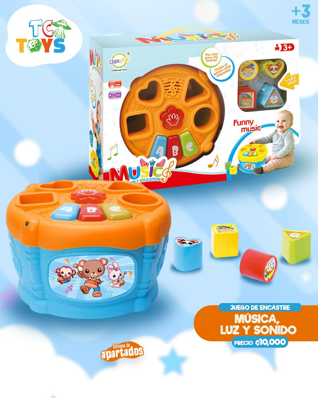 Juguete de Encajar con Música Digo.