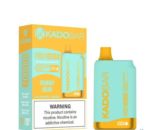 KADOBAR Gummy Bear 10000 puffs.