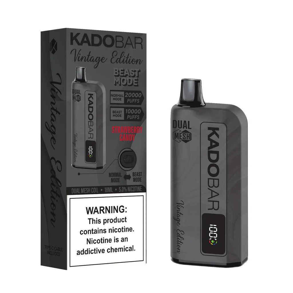 KADOBAR Vintage Edition Strawberry Candy 20000 puffs.