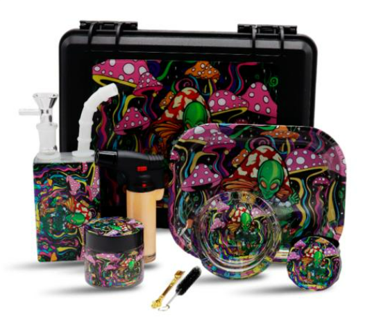 Kit 7 en 1 Caja Plástica Alien.