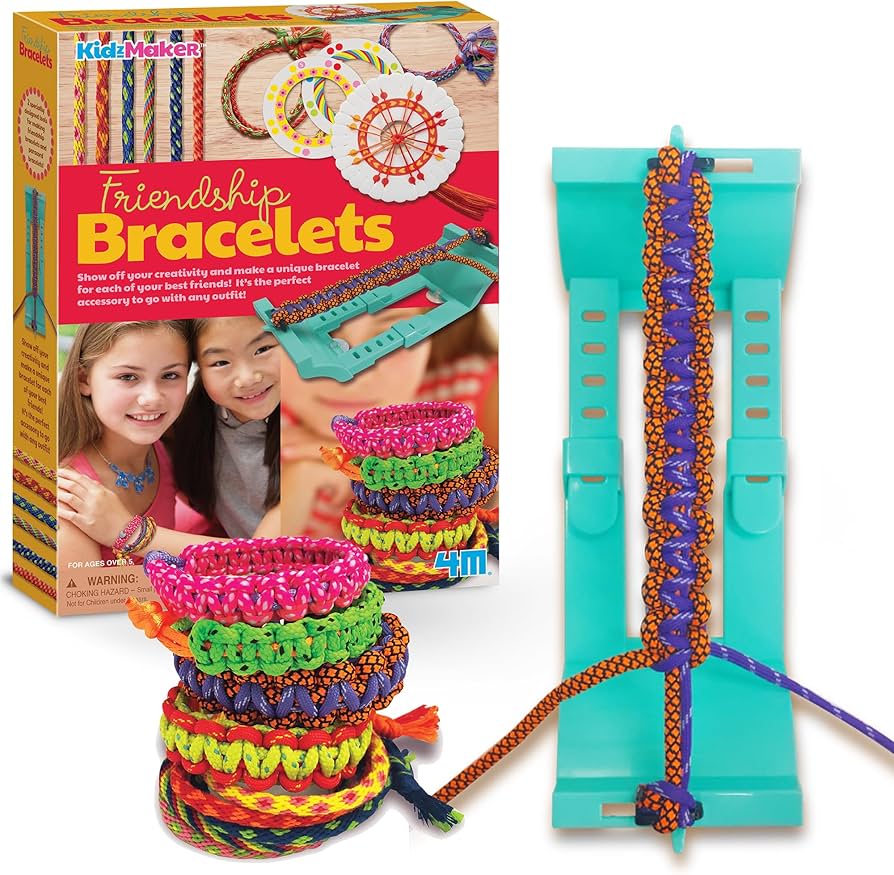 Kit de Pulseras Friendship Bracelets KidzMaker.