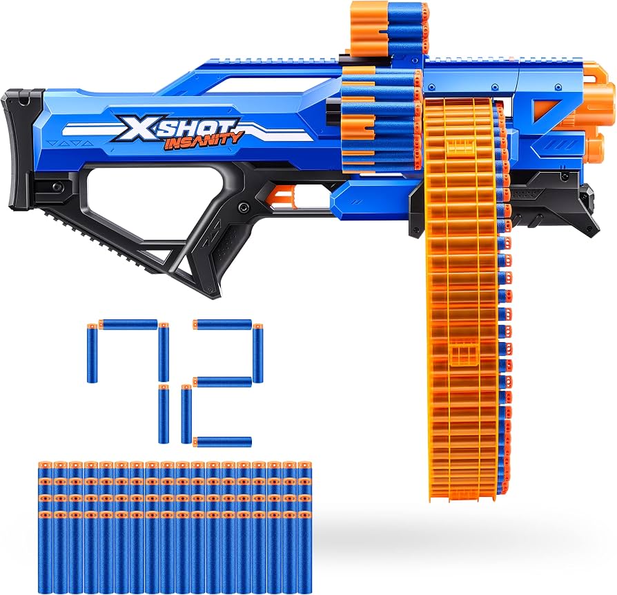 Lanzador de Dardos Zuru XShot Insanity Mega Cañon.