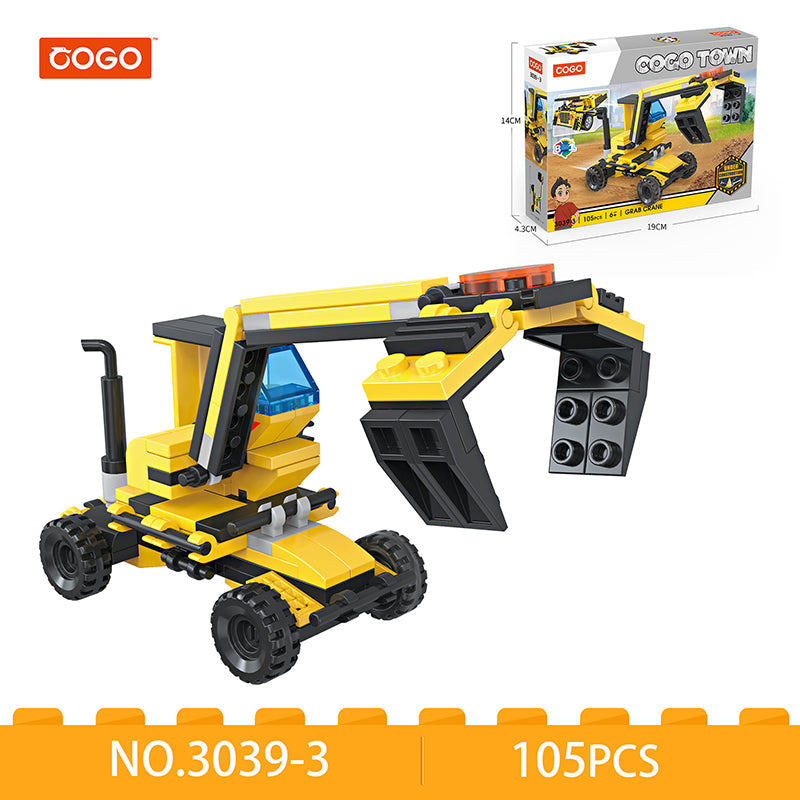 Lego COGO Construction Grab Crane 3039-3.