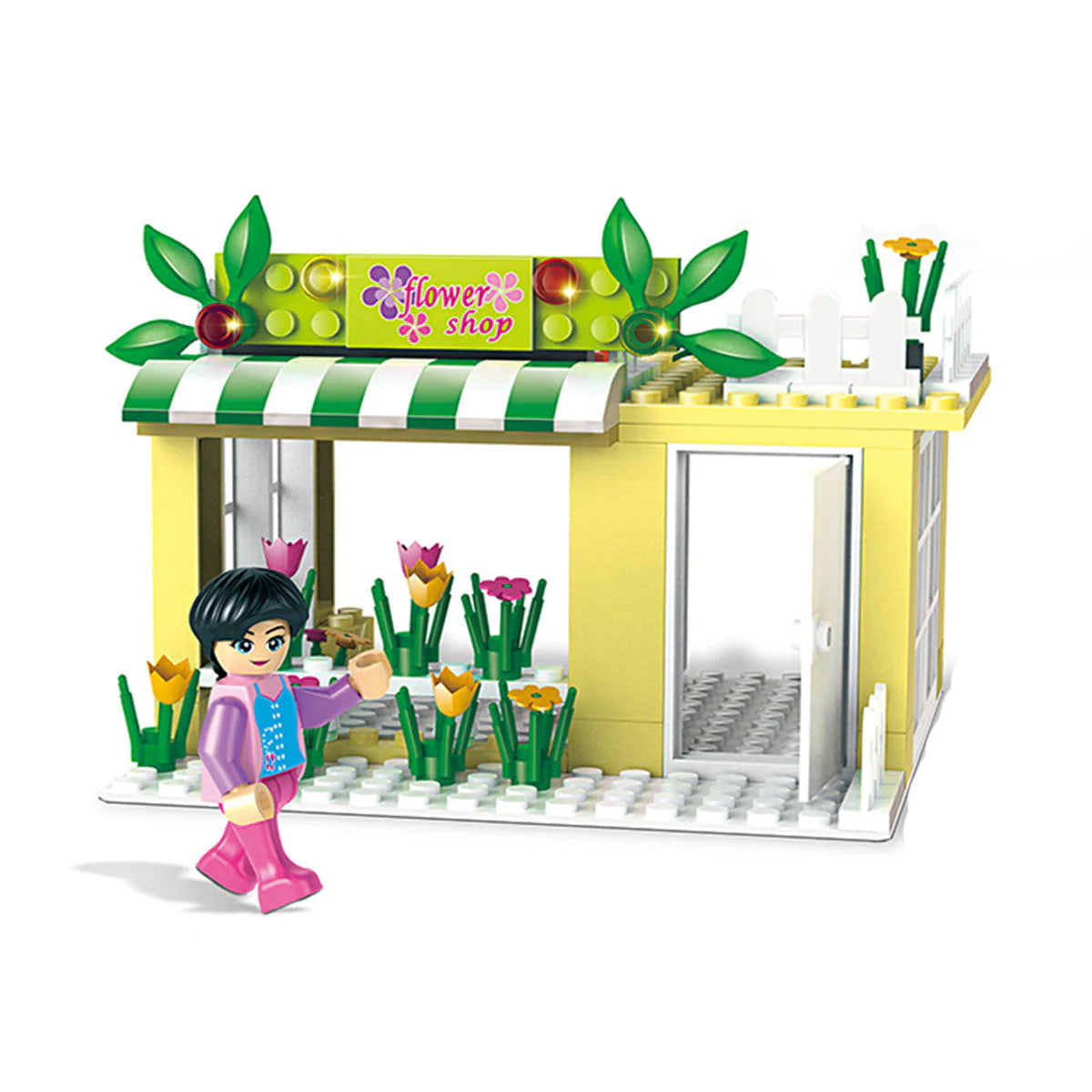 Lego COGO Girls Flower Shop 3023-4.
