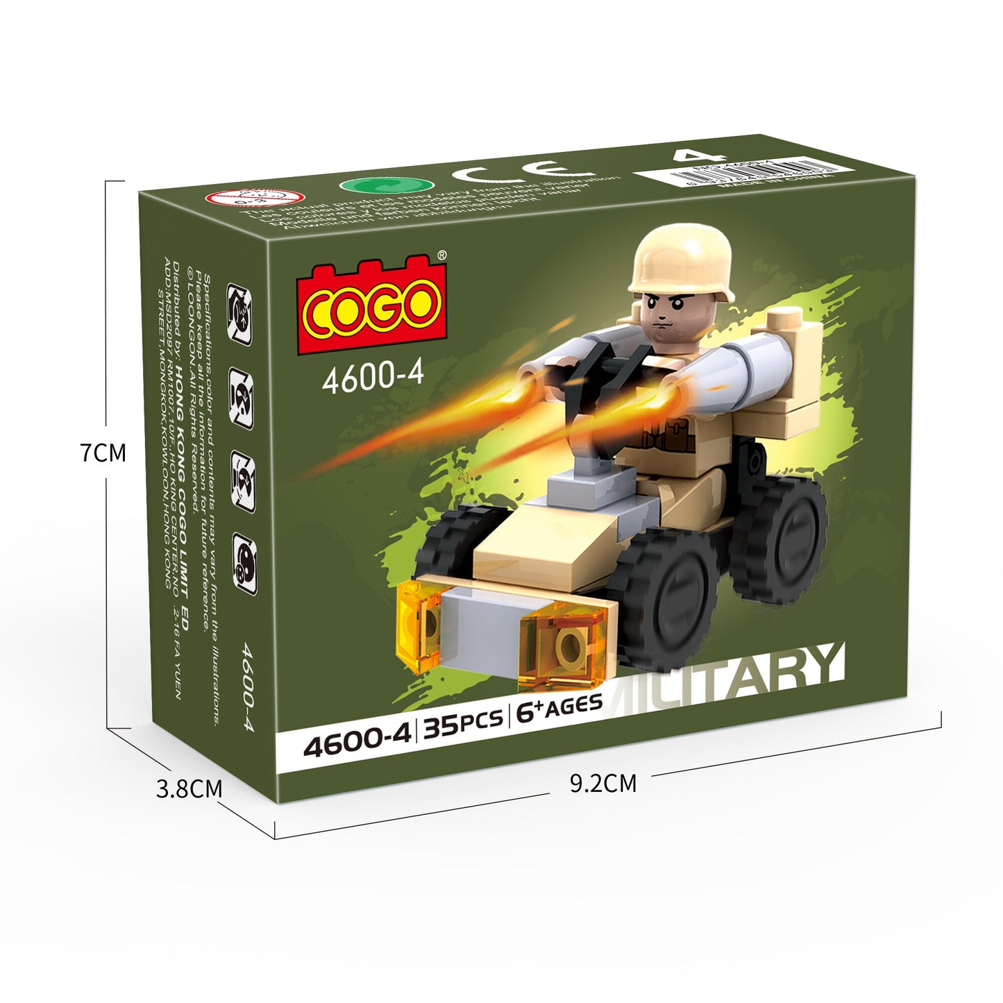 Lego COGO Military 4600-4.