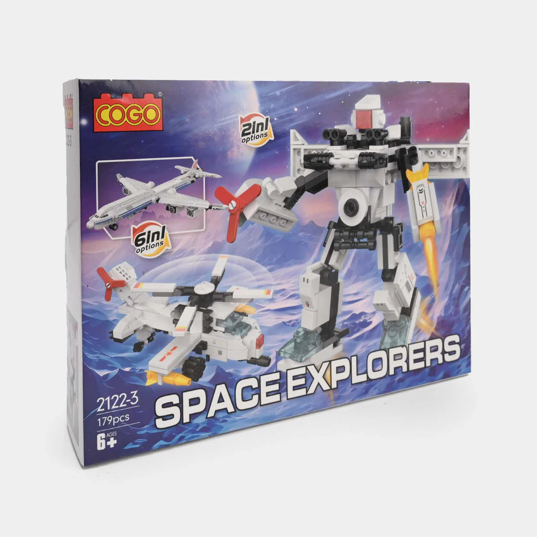 Lego COGO Space Explorers 2 in 1 2122-3.