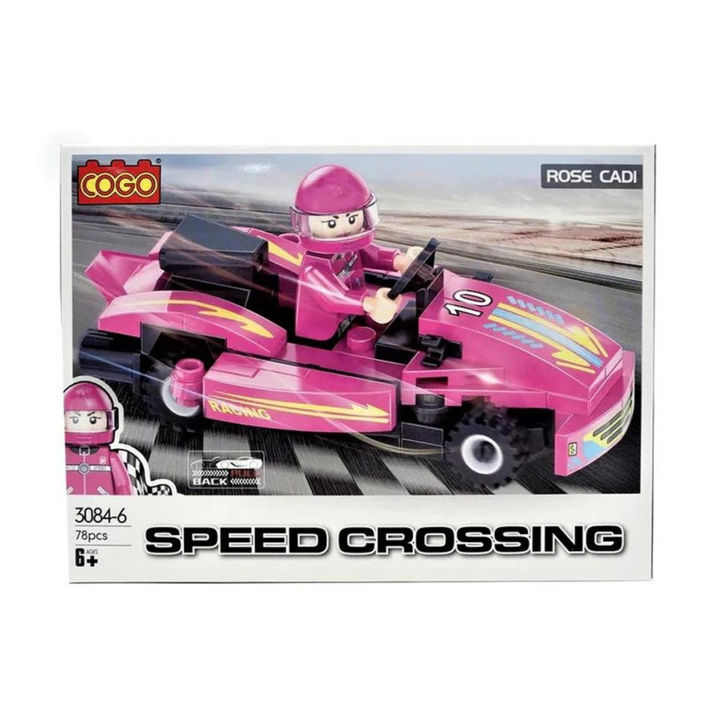 Lego COGO Speed Crossing Rose Cadi 3084-6.