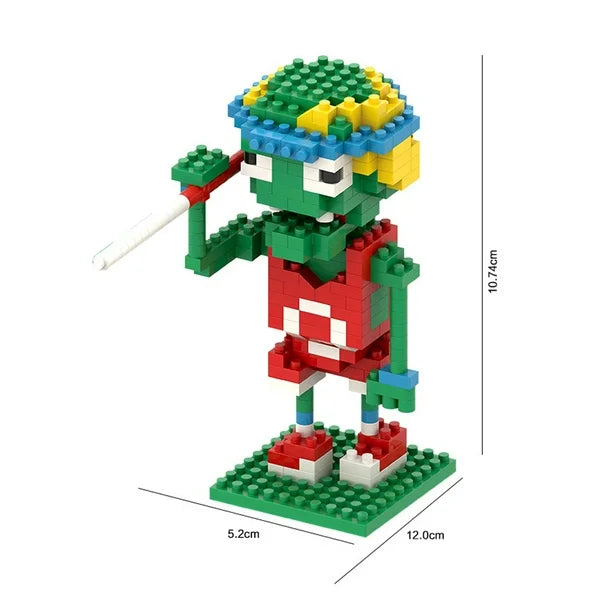 Lego Plantas VS Zombies Zombie Maratonista.