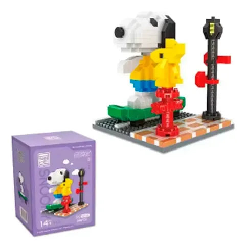 Lego Snoopy con Patineta.