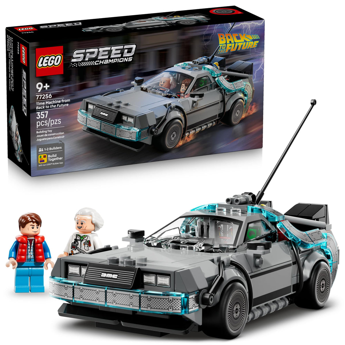 Lego Speed Champions Back to the Future Time Machine 77256.