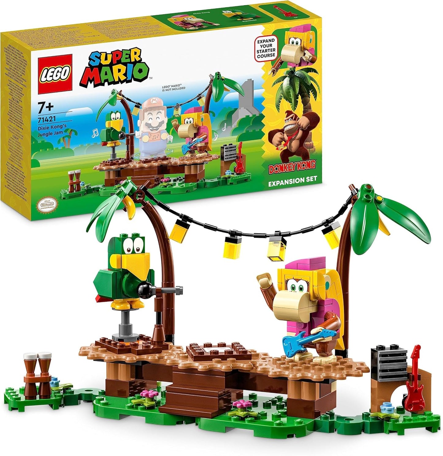 Lego Super Mario Donkey Kong Dixie Kong's Jungle Jam.