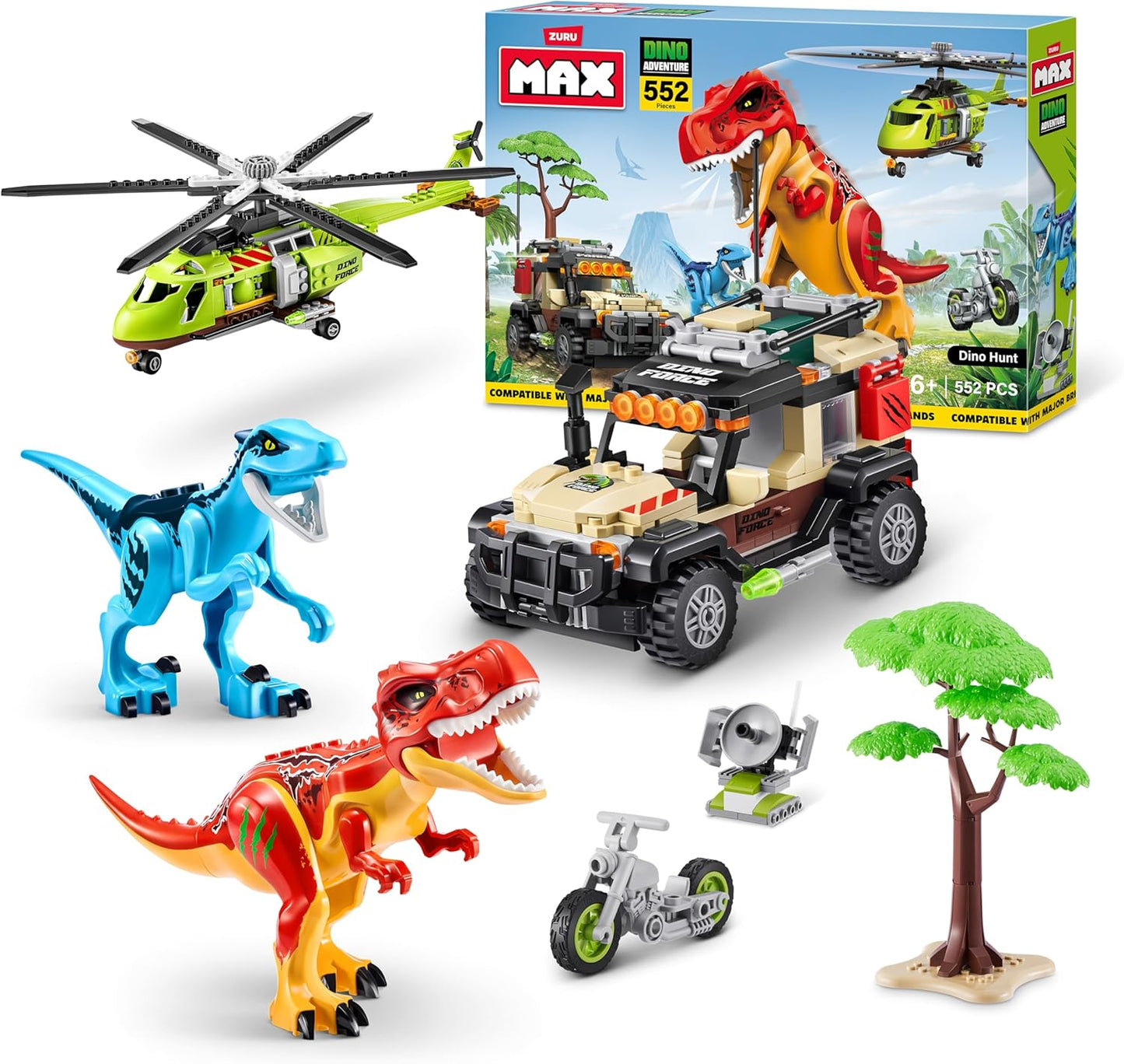 Lego Zuru MAX Dino Adventure Dino Hunt.