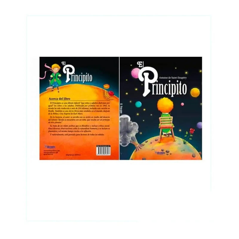 Libro El Principito Tapa Dura Sicoben.
