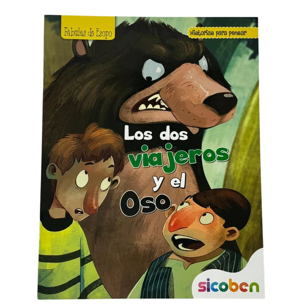 Libro Los Dos Viajeros y el Oso Sicoben.