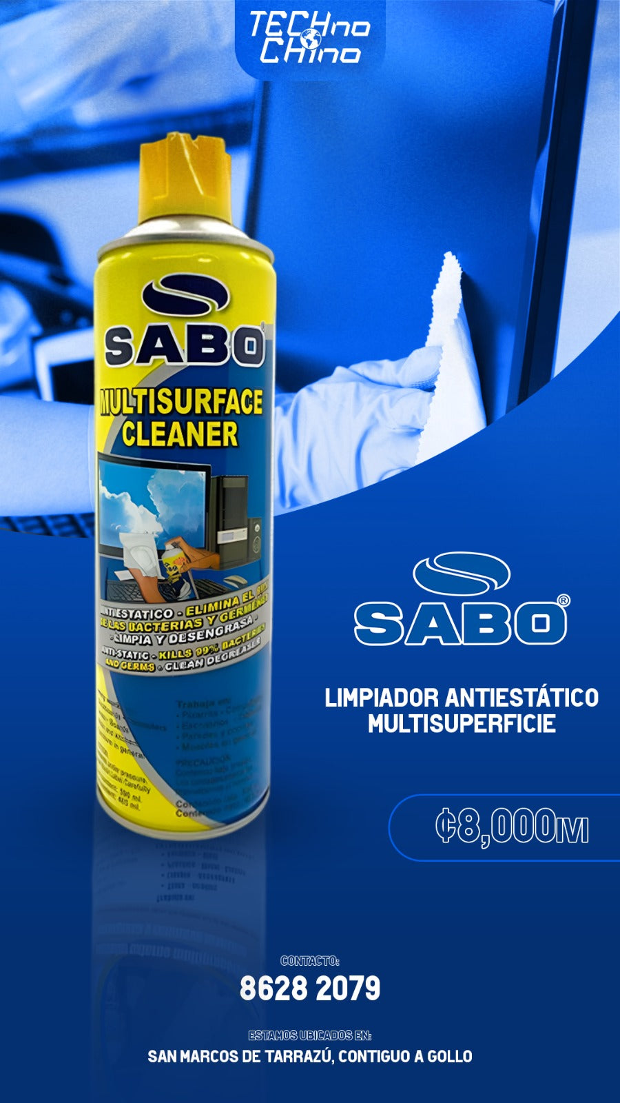 Limpiador de Superficies SABO.