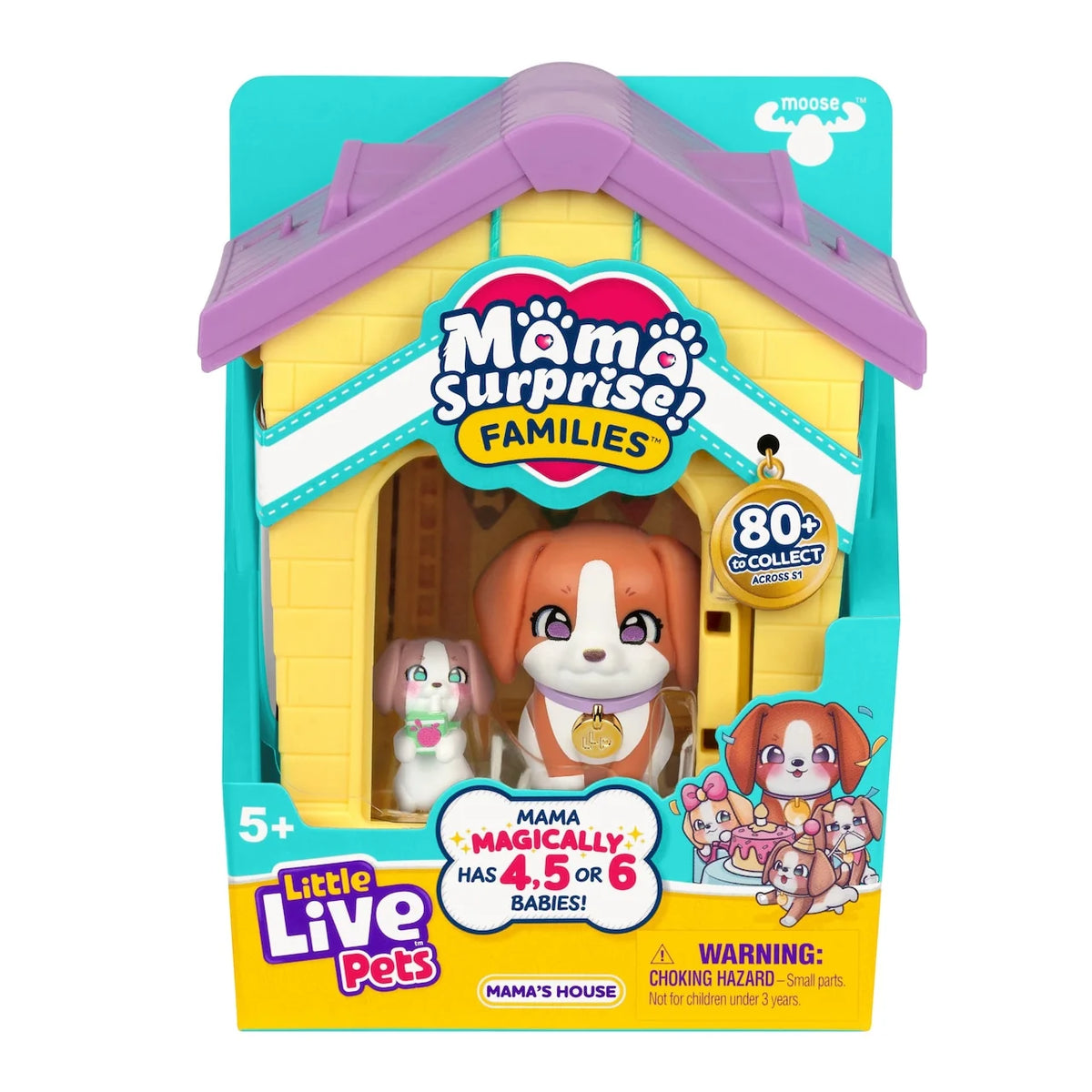 Little Live Pets Familias Mamá Sorpresa.