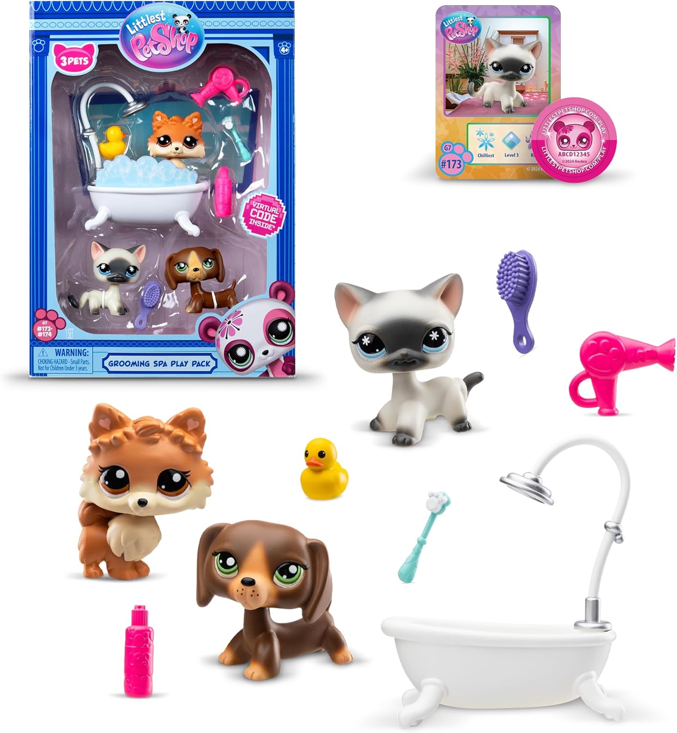 Littlest PeShop Pack de Juegos Spa de Belleza.