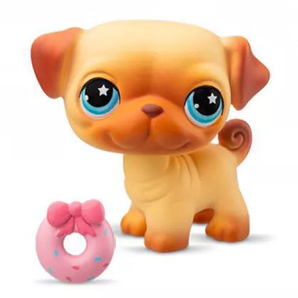 Littlest PetShop Perro Pug Serie 4.