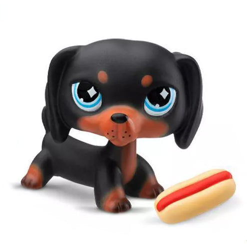 Littlest PetShop Perro Salchicha Serie 4.