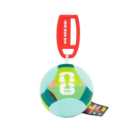 Llavero de Peluche Balón de la Fifa World Cup 2026 Verde Jazwares.