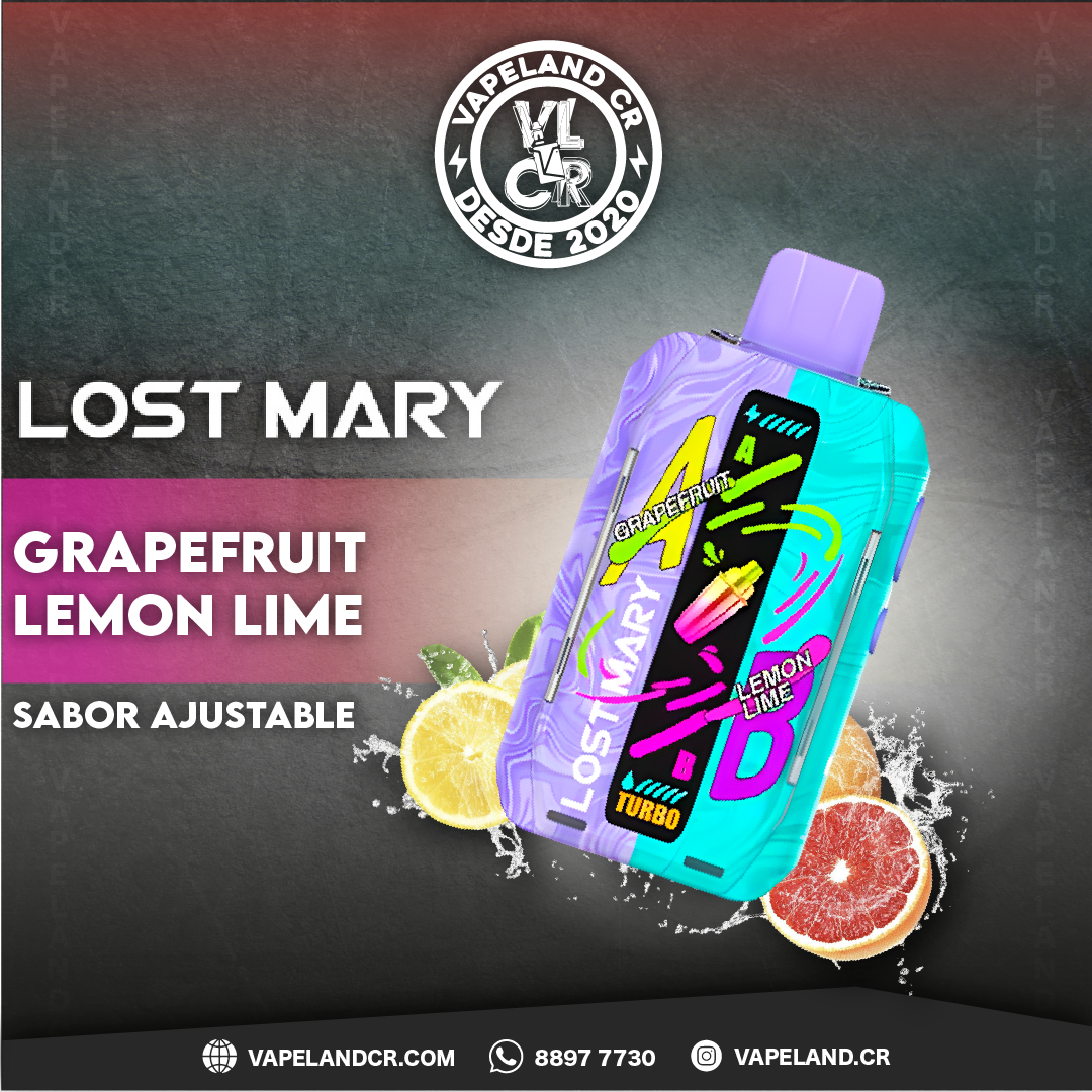 Lost Mary Mixer+ Grapefruit Lemon Lime 30000 puffs.