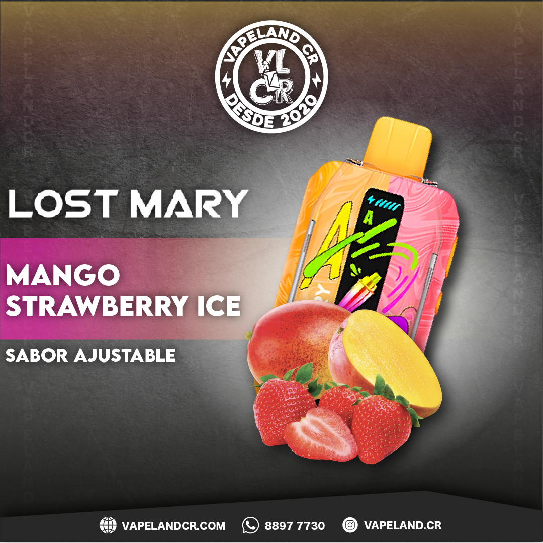 Lost Mary Mixer+ Mango Strawberry Ice 30000 puffs.