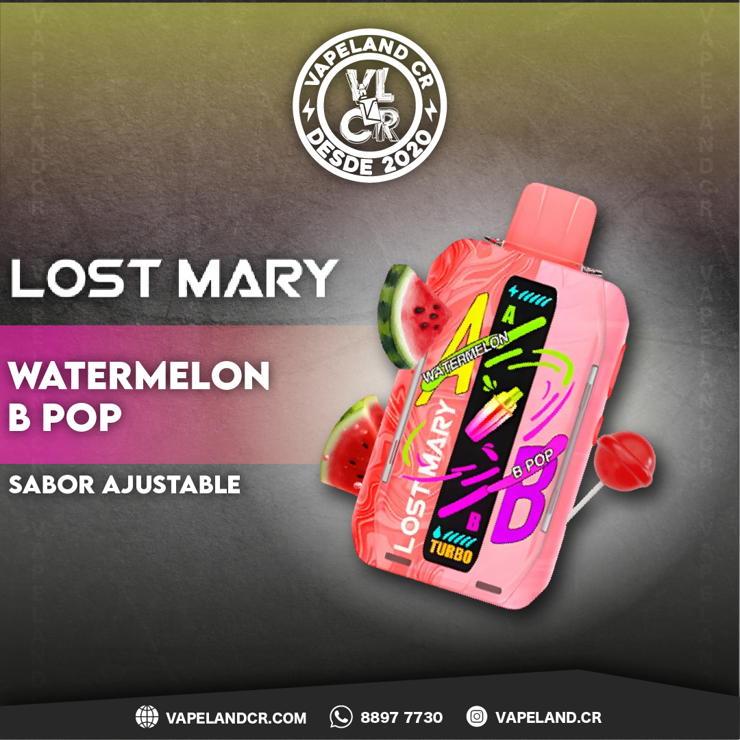 Lost Mary Mixer+ Watermelon B-Pop 30000 puffs.