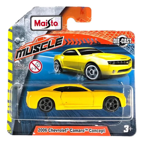 Maisto 2006 Chevrolet Camaro Concept Amarillo.