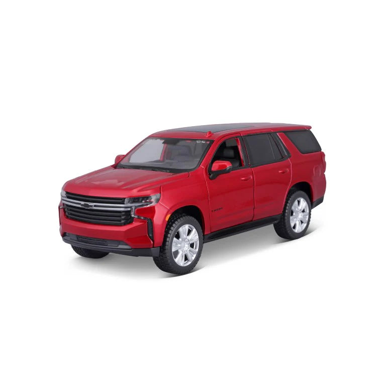 Maisto 2021 Chevrolet Tahoe Rojo.