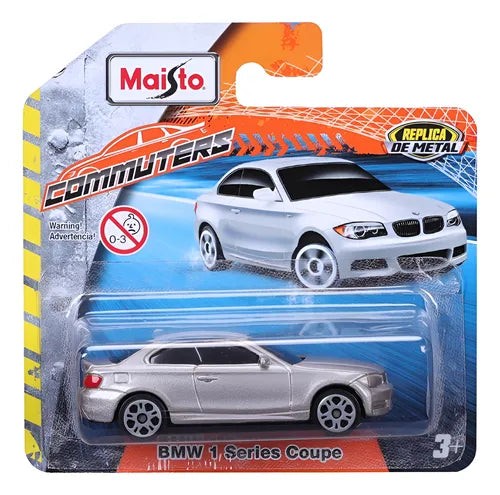 Maisto BMW 1 Series Coupe Gris.
