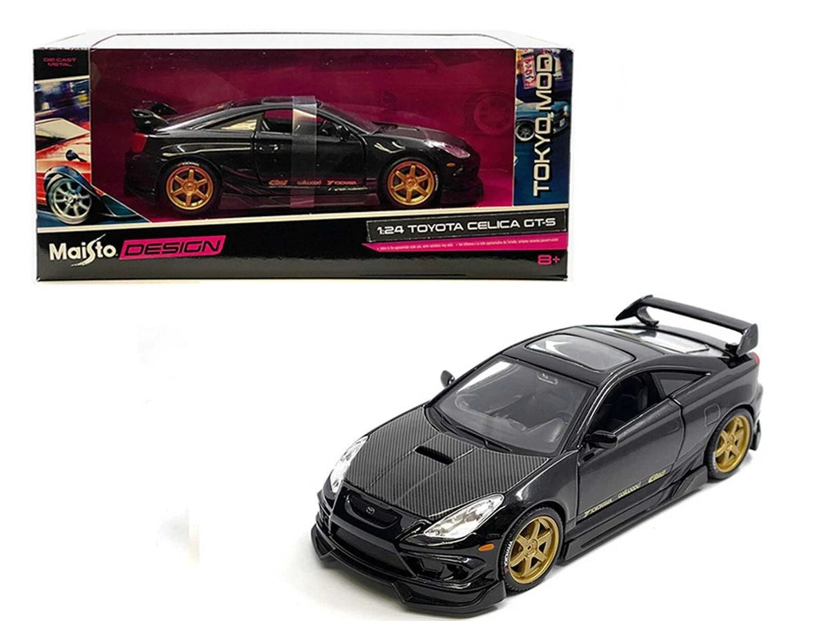 Maisto Design Tokyo Mod Toyota Celica GT-S Negro.