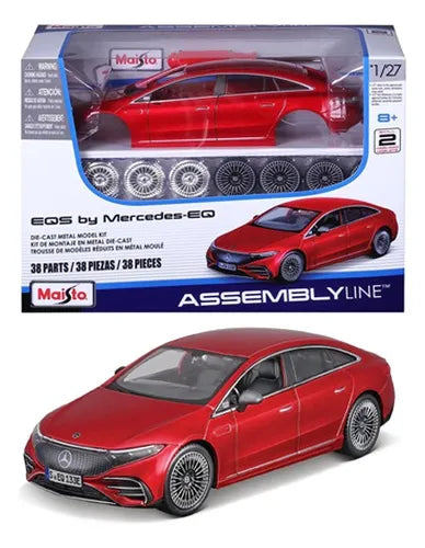 Maisto EQS By Mercedes-EQ Rojo.