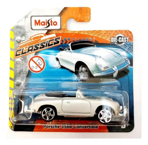 Maisto Porsche 356B Convertible Gris.
