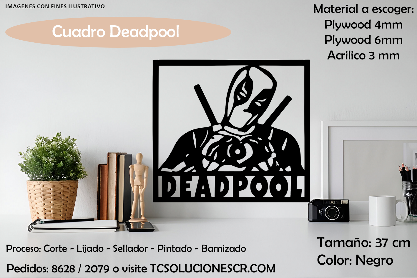 Cuadro Marvel Deadpool 2