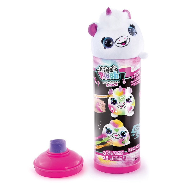 Mascotas Air Brush Plush Neo 2 Pack para Decorar Canal Toys.