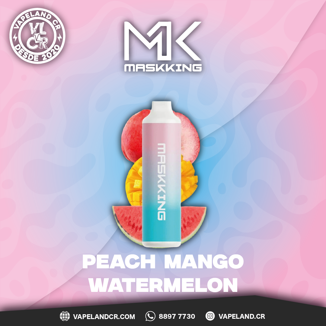 Masking Peach Mango Watermelon 6000 puffs.