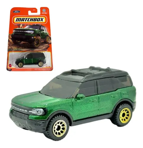Matchbox 2022 Ford Bronco Sport Verde.